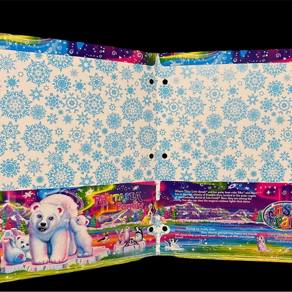 Lisa frank folder bundle anana and fantasea family polar bear - Picture 4 of 6